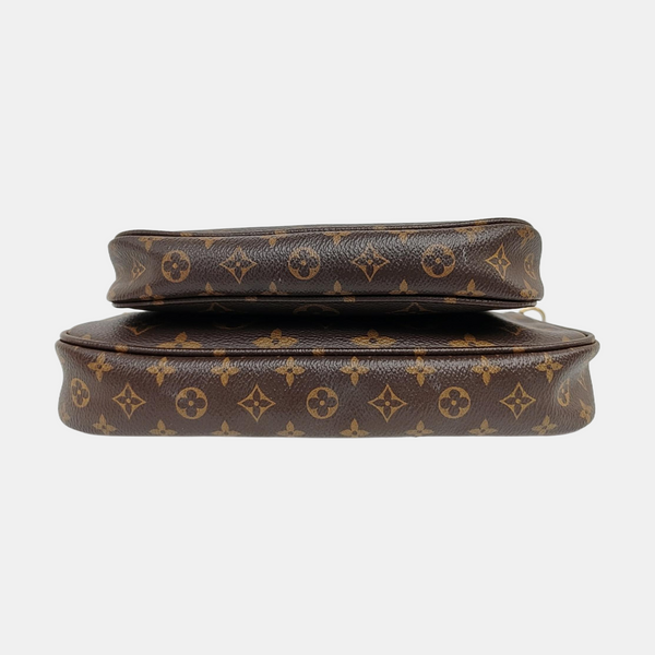 MULTI Monogram Coated Canvas Brown