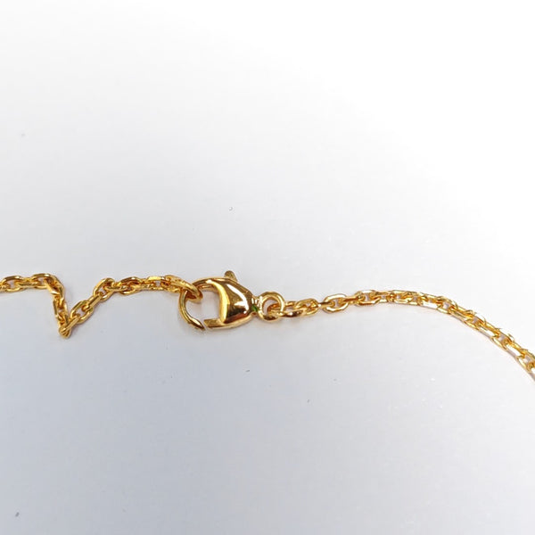 Pop H Metal Gold Necklace