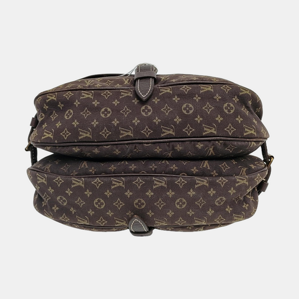 SAUMUR 28 Monogram Canvas Brown