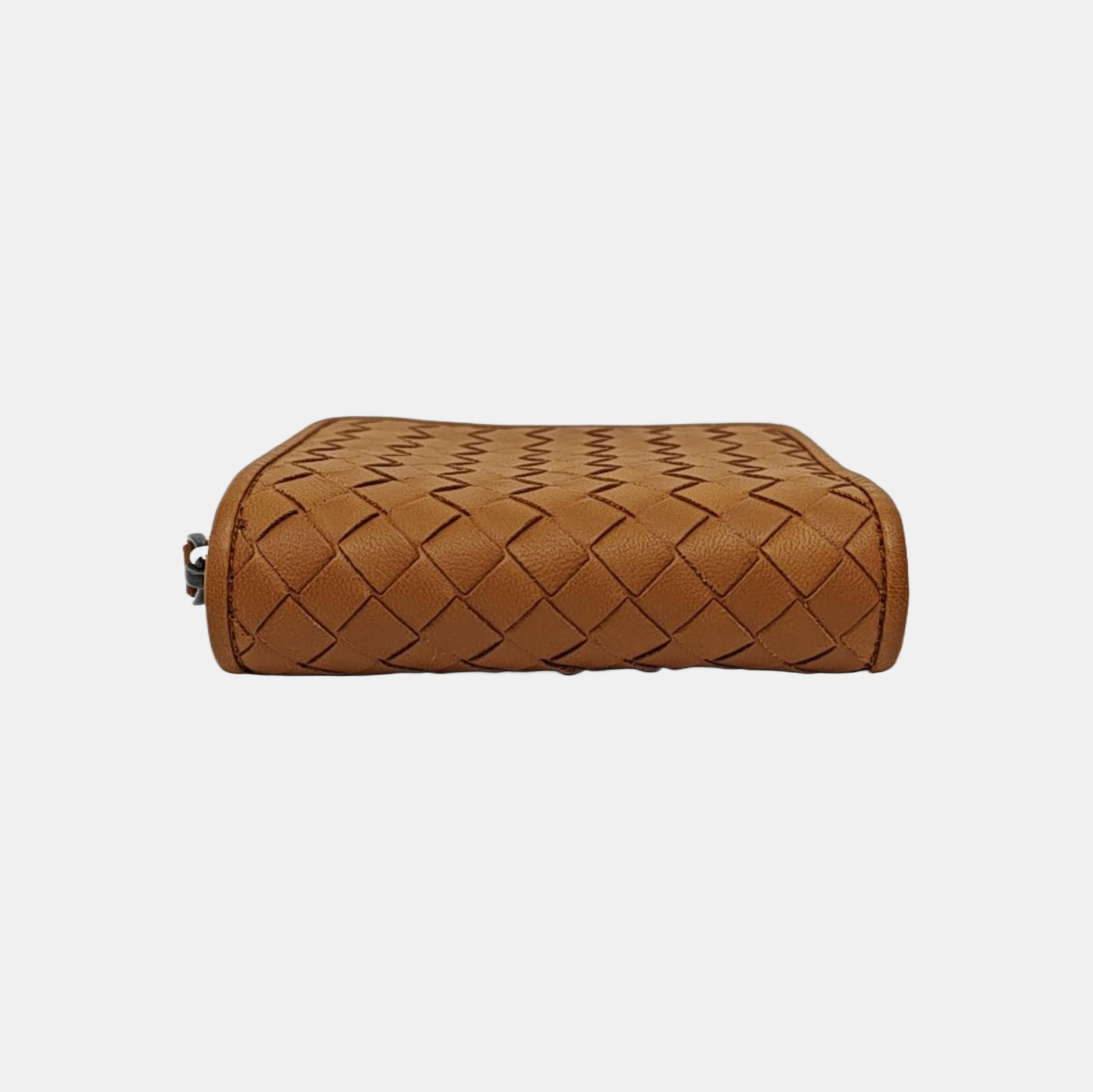 Lambskin Card Holder Brown