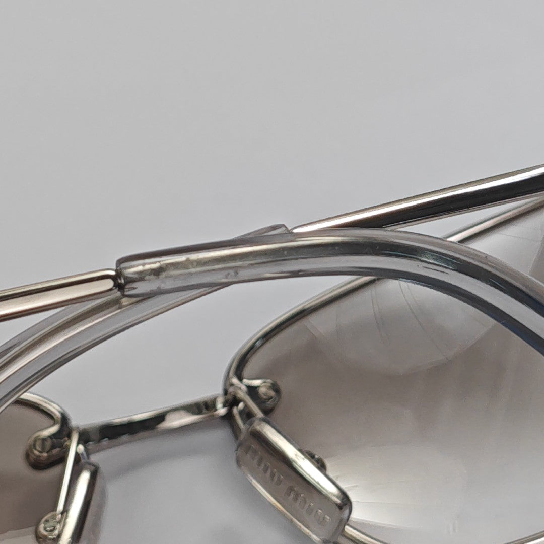 Metal Sunglasses Gray