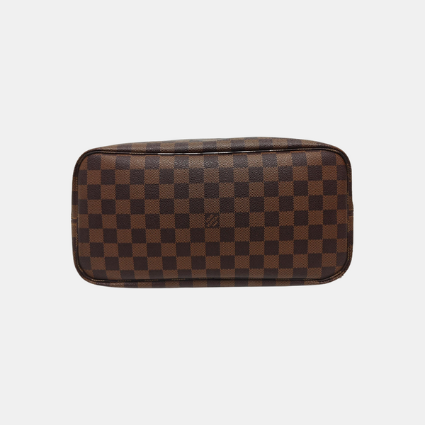 NEVERFULL MM Damier Ebene Coated Canvas Brown