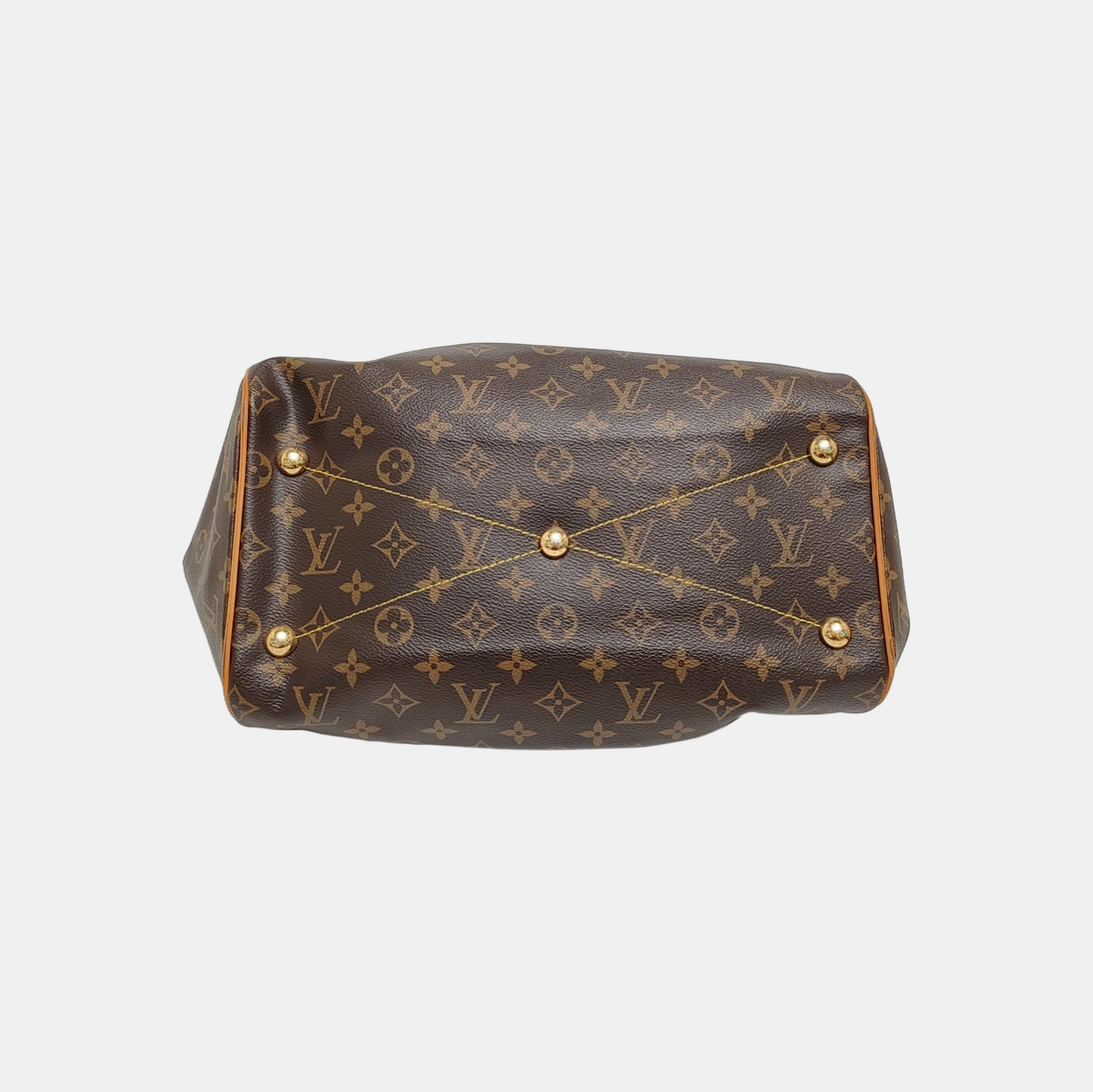 TIVOLI GM Monogram Coated Canvas Brown