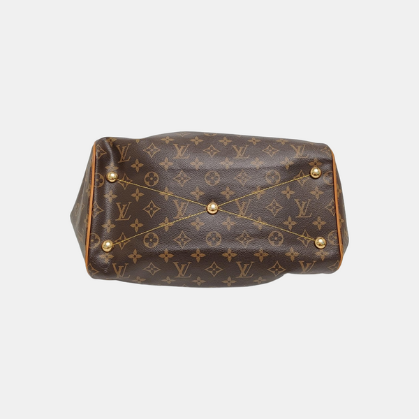TIVOLI GM Monogram Coated Canvas Brown