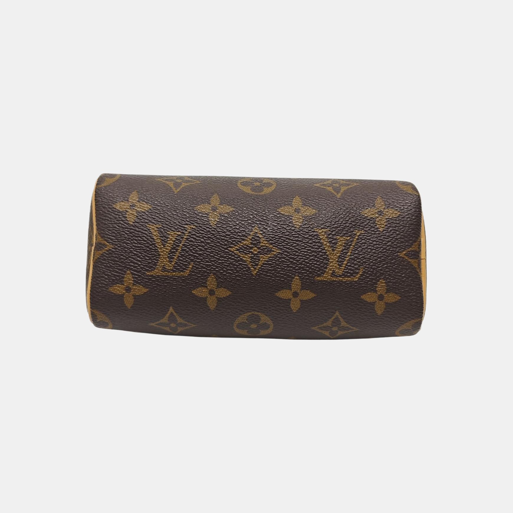SPEEDY Nano Monogram Coated Canvas Brown