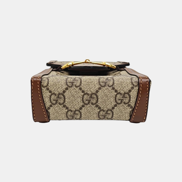 Horsebit 1955 Mini Coated Canvas Beige