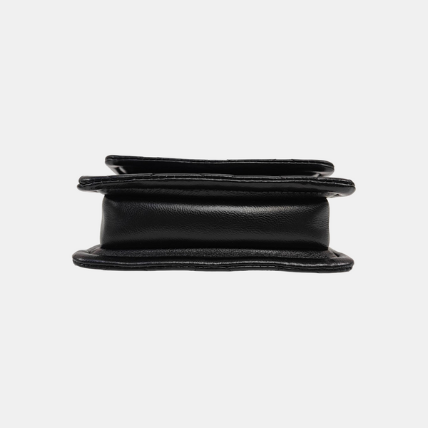 BIJOUX FLAP Quilted Lambskin Black