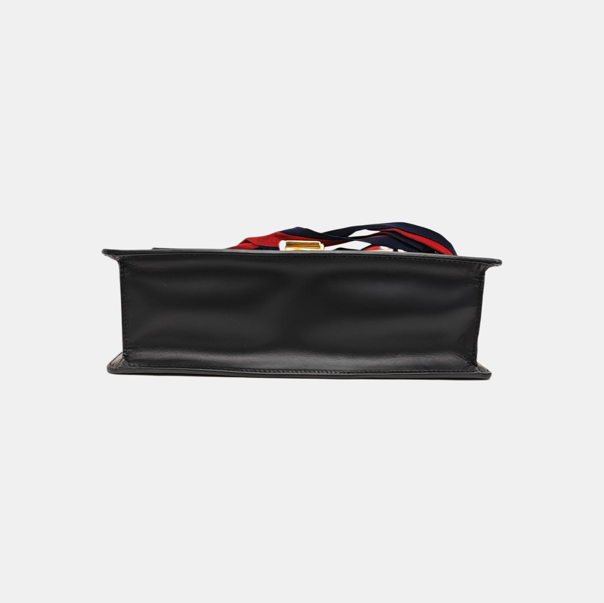 Sylvie Small Calfskin Black