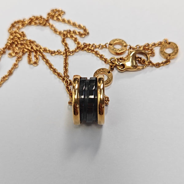 B.ZERO1 18k Rose Gold Necklace