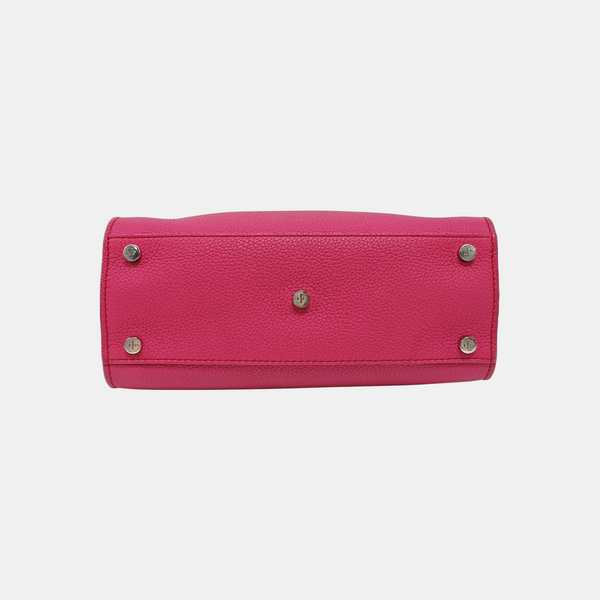 Calfskin Tote Bag Red