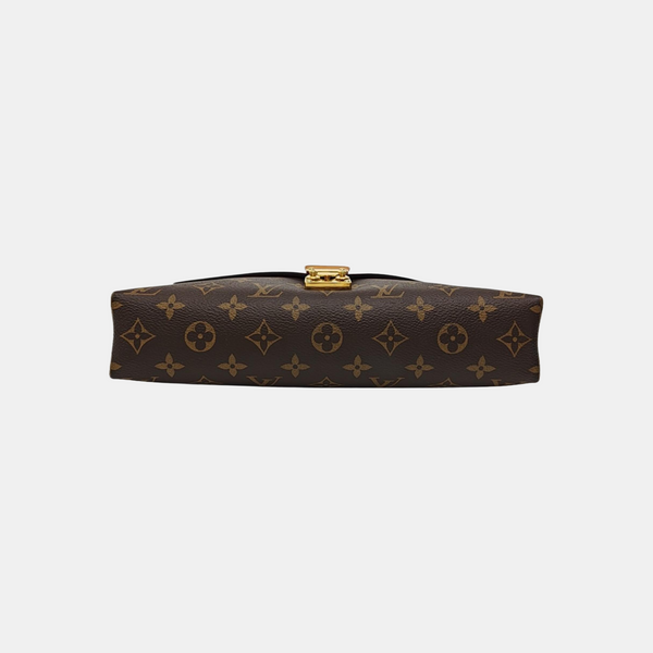 PALLAS BB Monogram Coated Canvas Brown