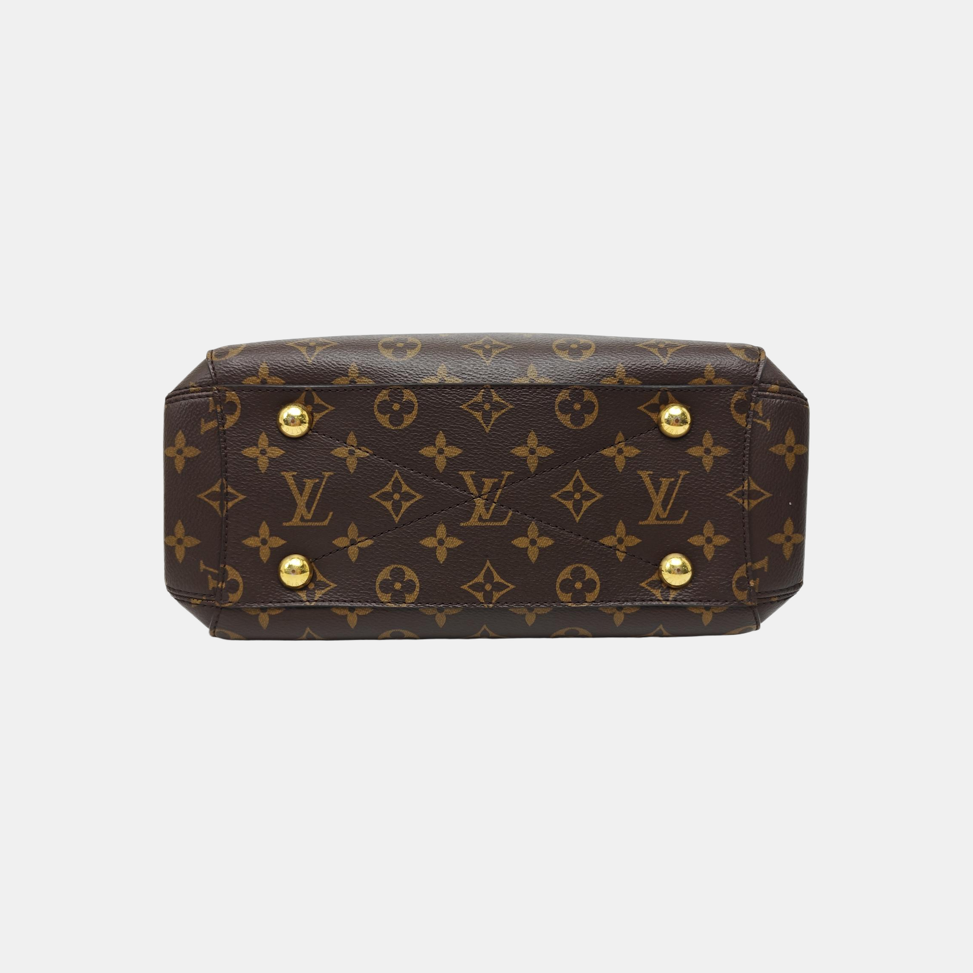 MONTAIGNE Monogram Coated Canvas Brown