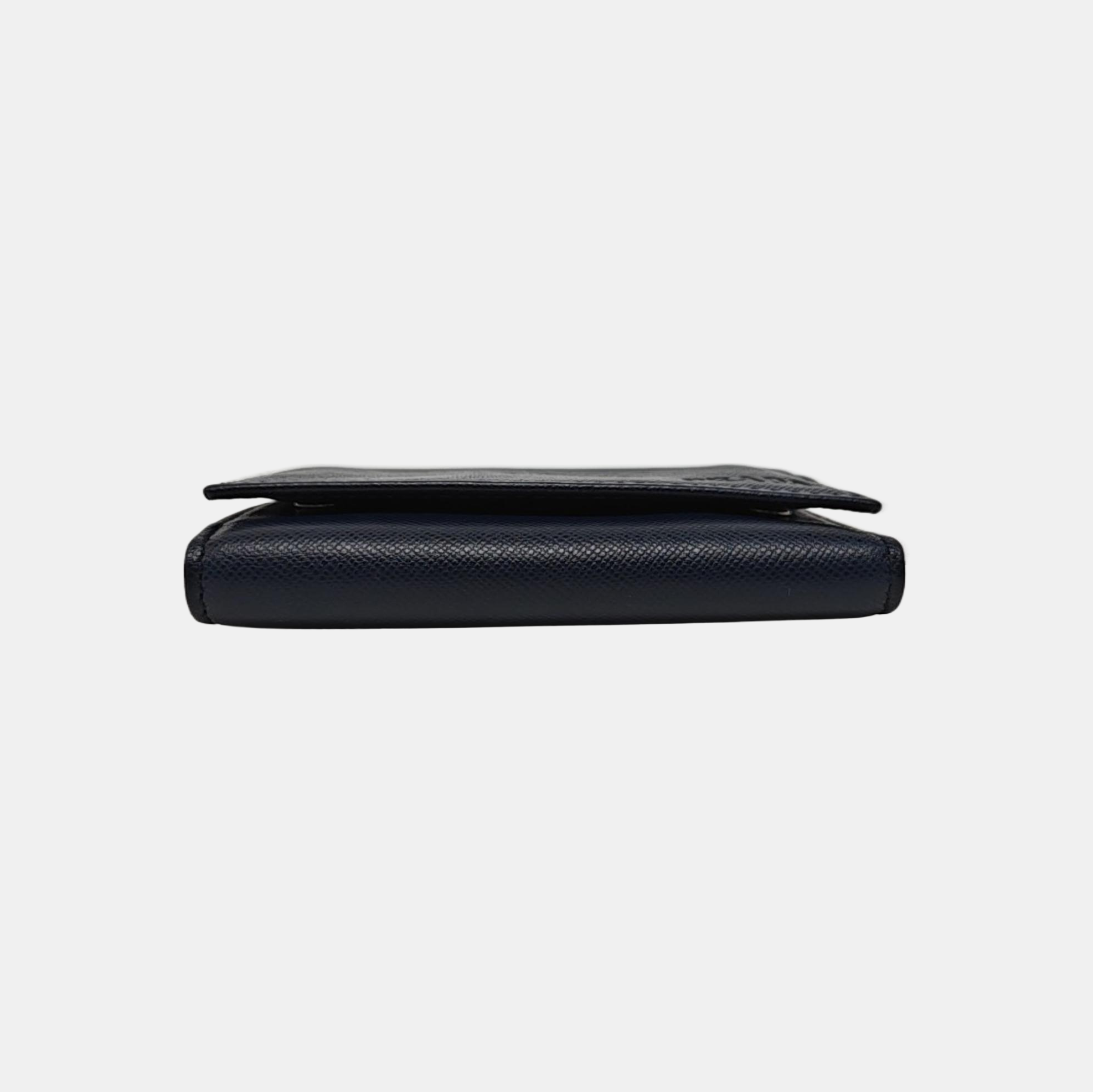 Calfskin Key Pouch Blue