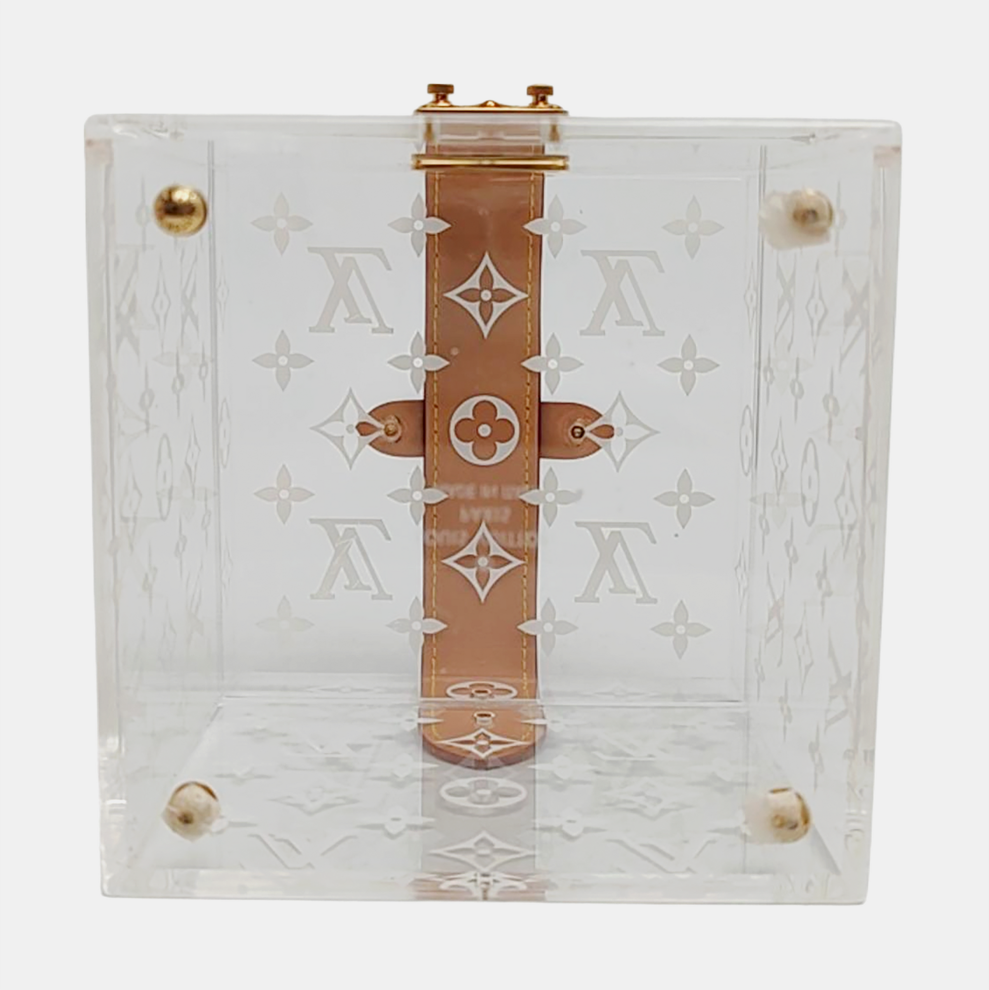 BOX SCOTT Monogram Special Material Clear