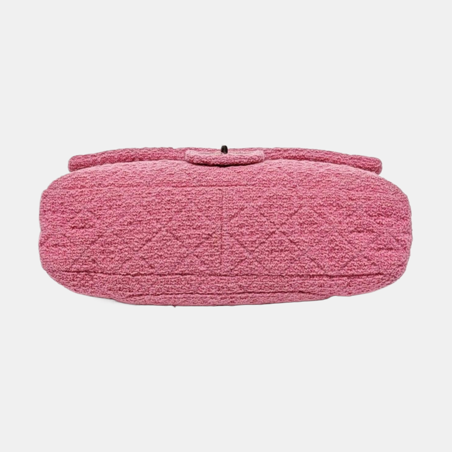 2.55 Maxi Quilted Wool Red
