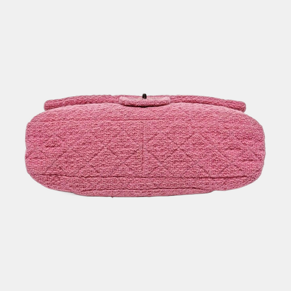 2.55 Maxi Quilted Wool Red