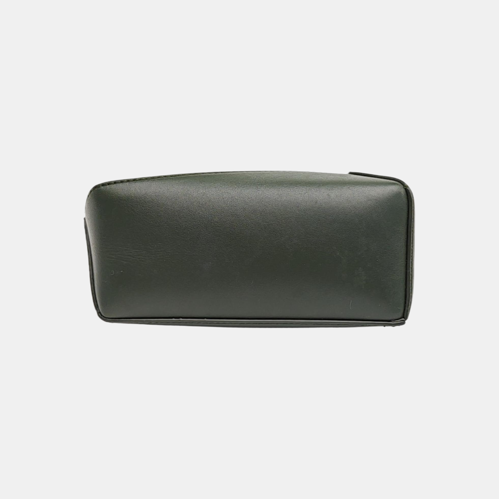 Puzzle Mini Calfskin Green