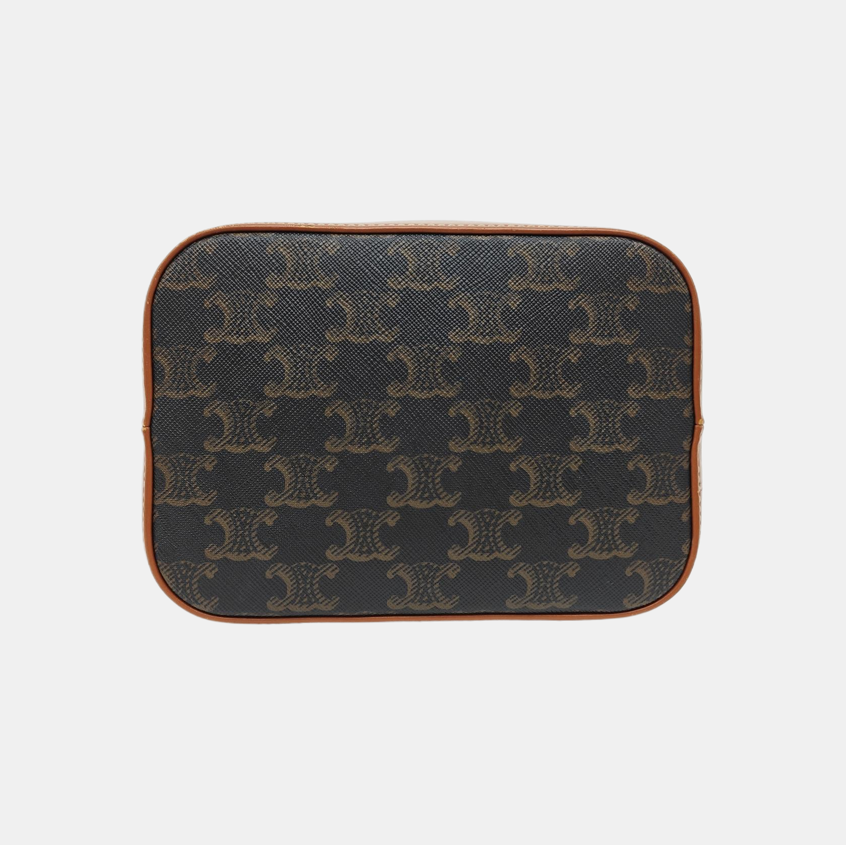 TRIOMPHE CANVAS Small Coated Canvas Brown