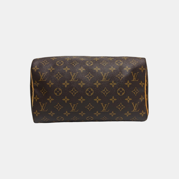 SPEEDY 30 Lona revestida Monogram marrón