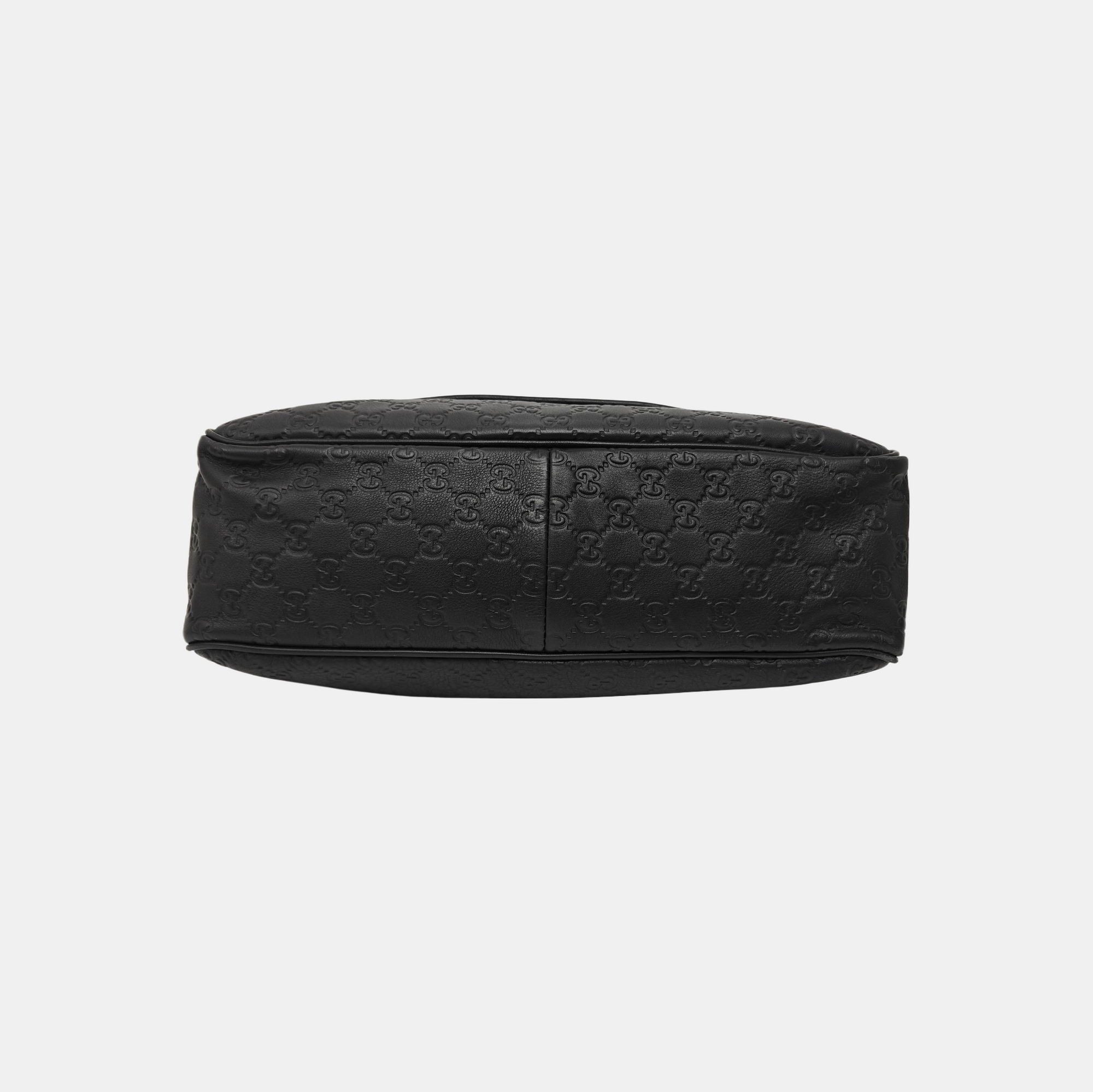 Ligne Shima Monogram Calfskin Black