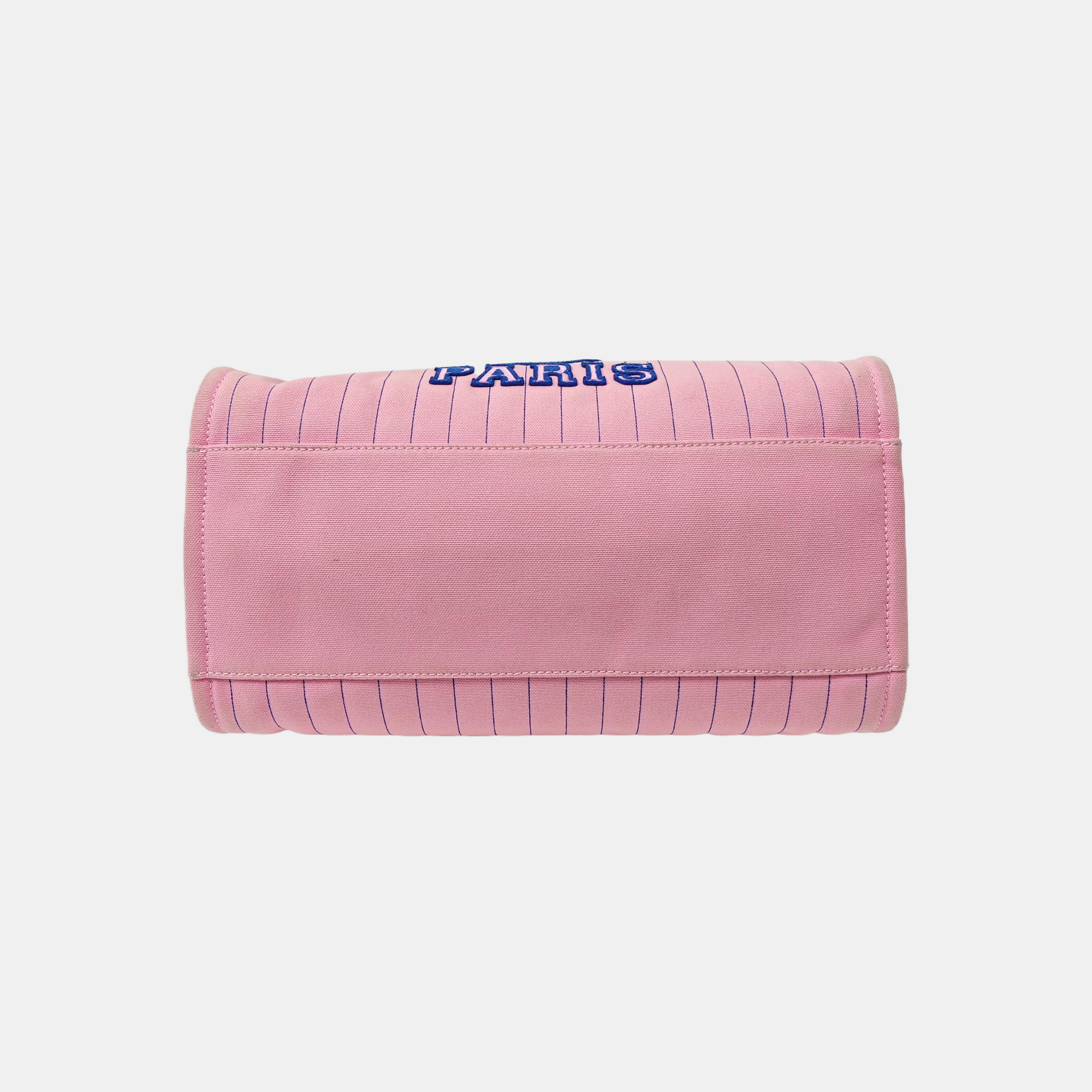 DEAUVILLE Large Quilted Canvas Pink