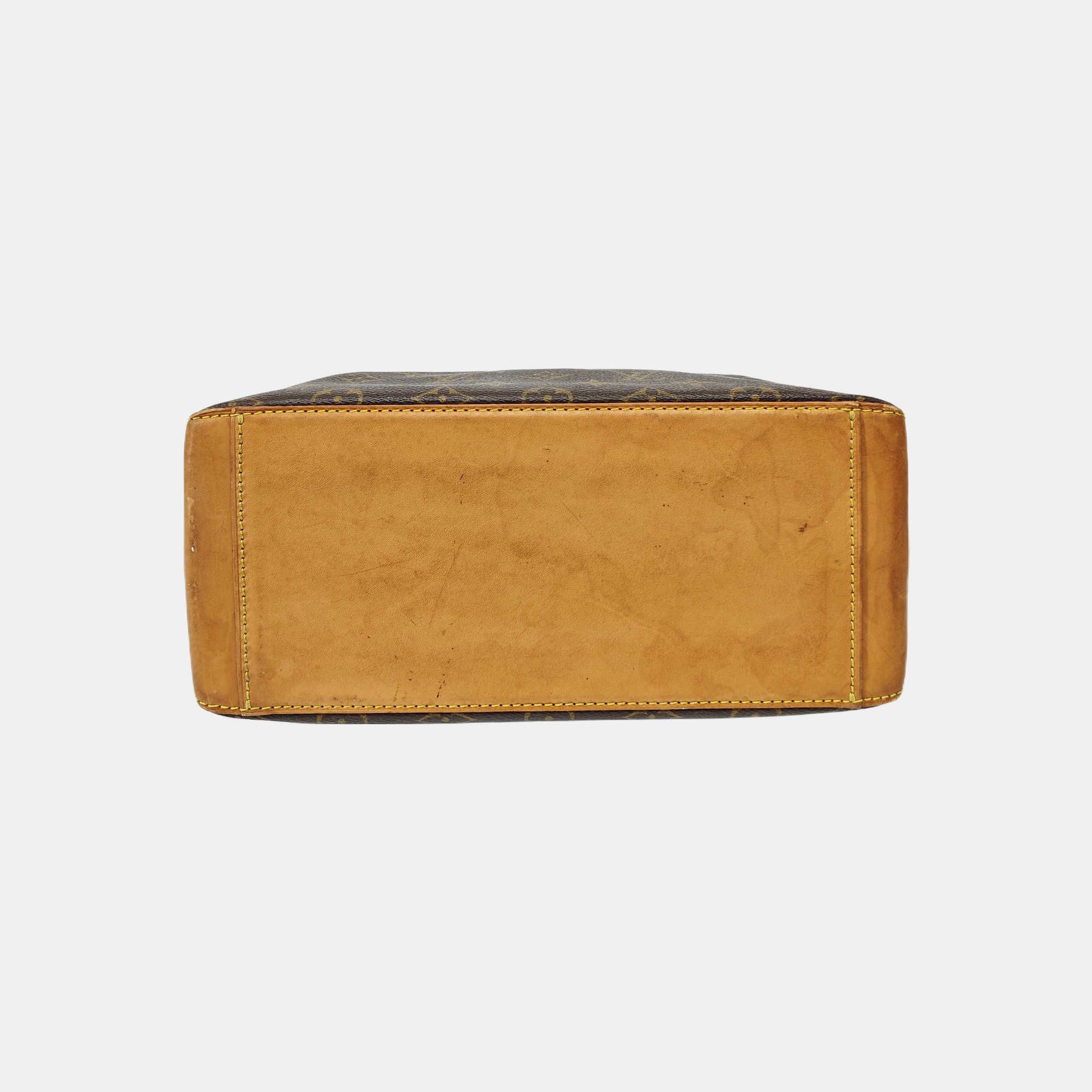 PIANO Monogram Coated Canvas Brown