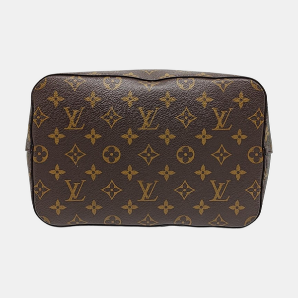 NÉONOÉ MM Monogram Coated Canvas Brown