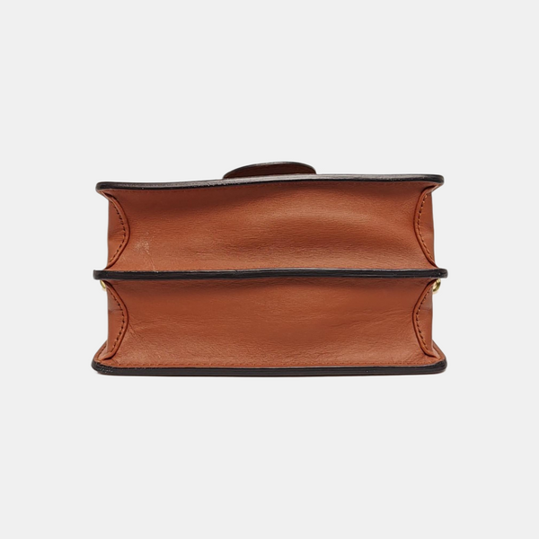 DAUPHINE Mini Monogram Coated Canvas Brown