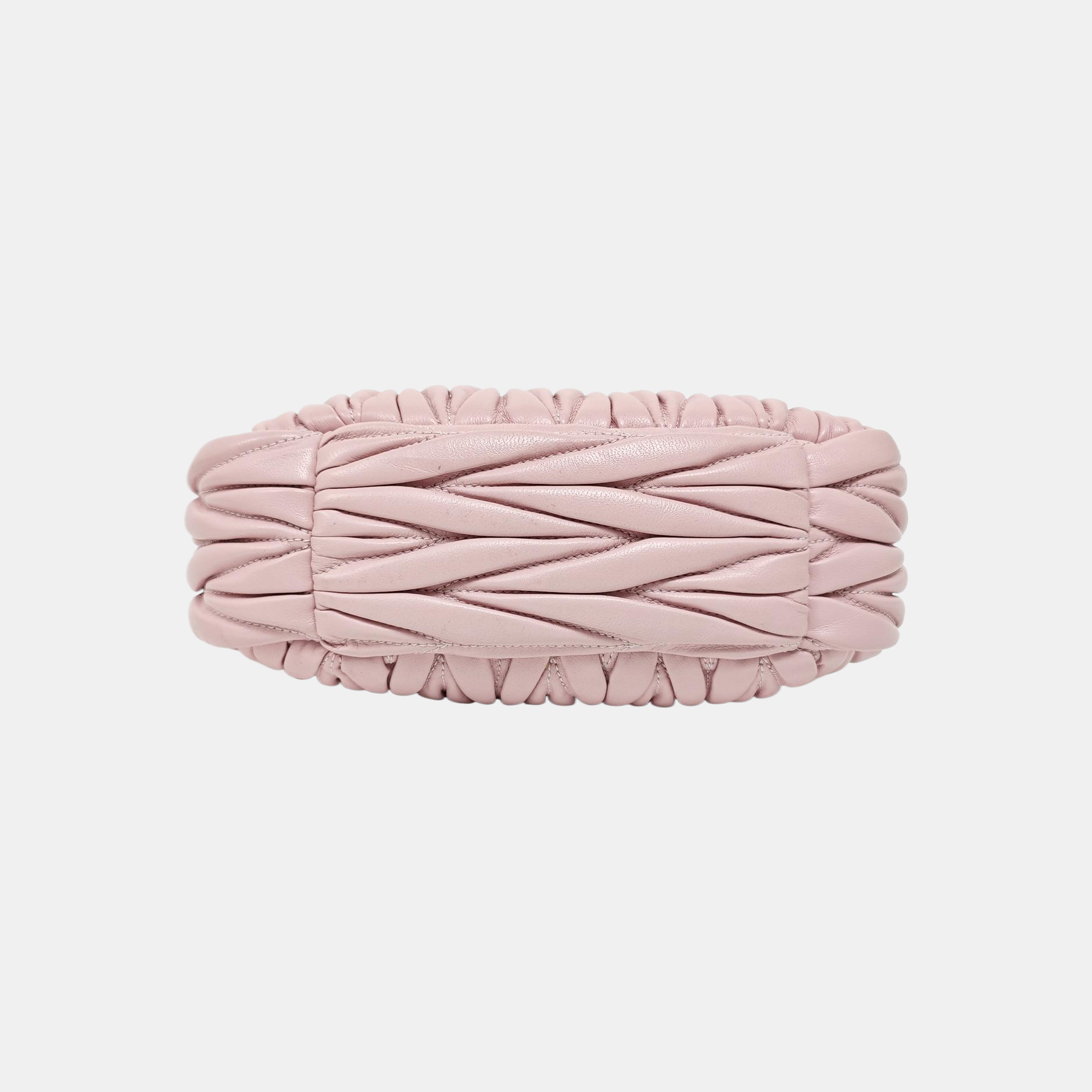 Wander Matelassé Small Quilted Lambskin Pink