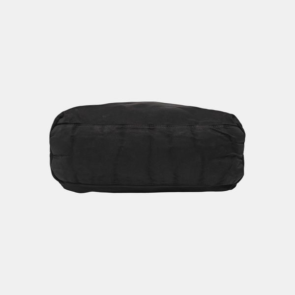 Nylon Top Handle Bag Black
