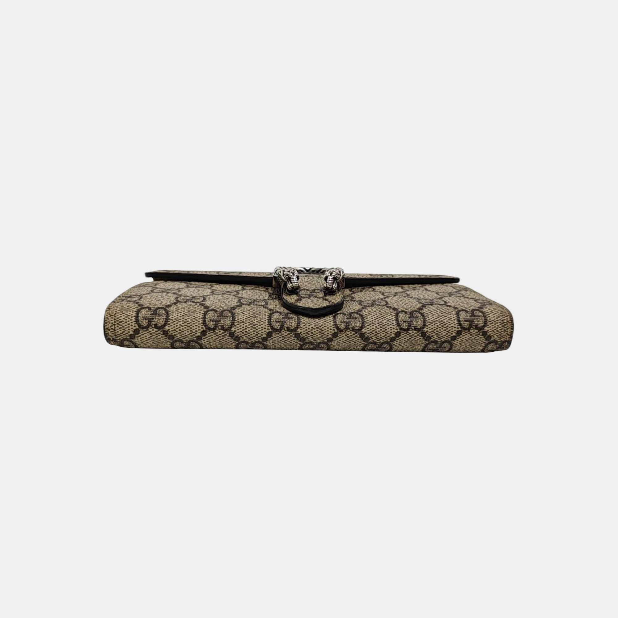 Dionysus Mini Monogram Coated Canvas Beige