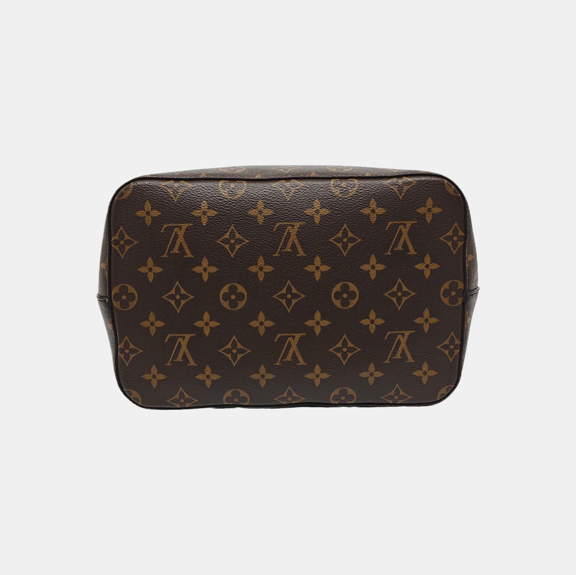 NÉONOÉ MM Monogram Coated Canvas Brown