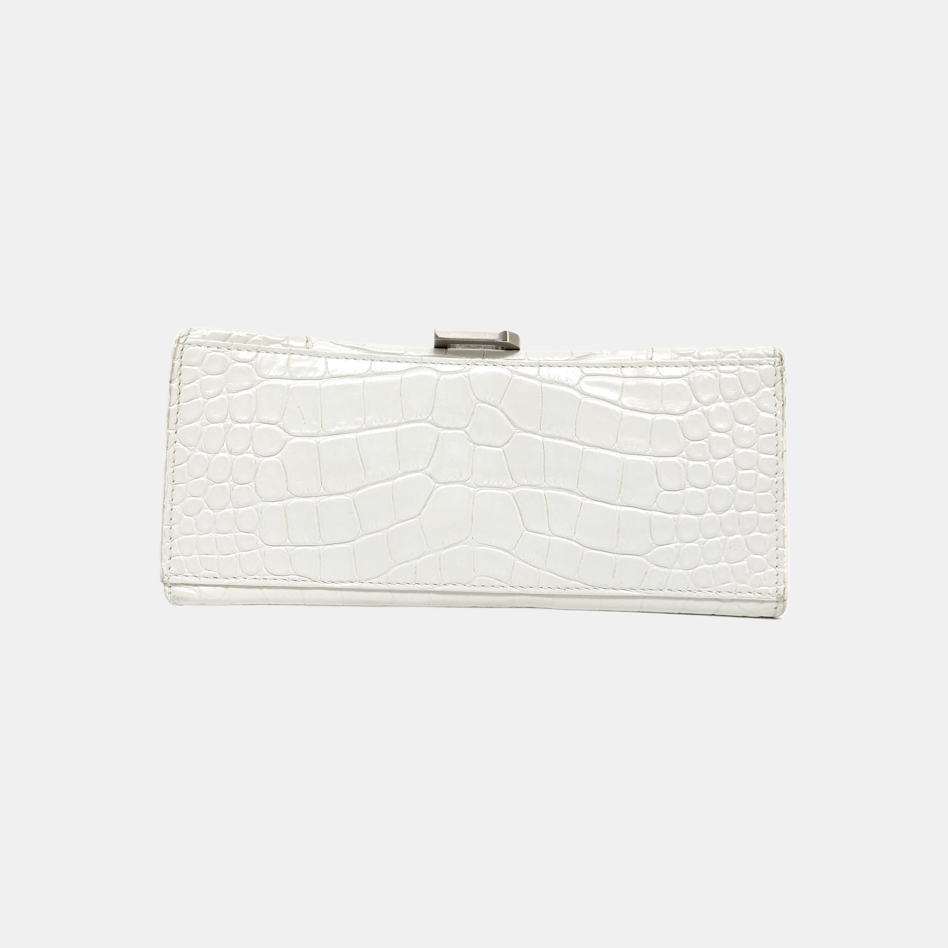 Hourglass S Calfskin White