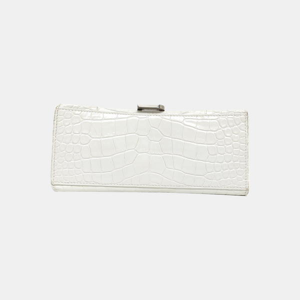 Hourglass S Calfskin White