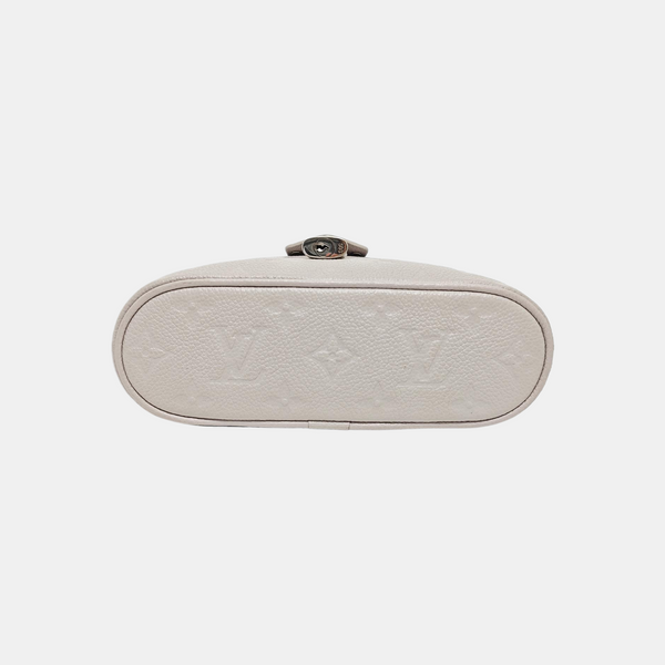 Vanity Chain Pouch Mini Monogram Calfskin Gray