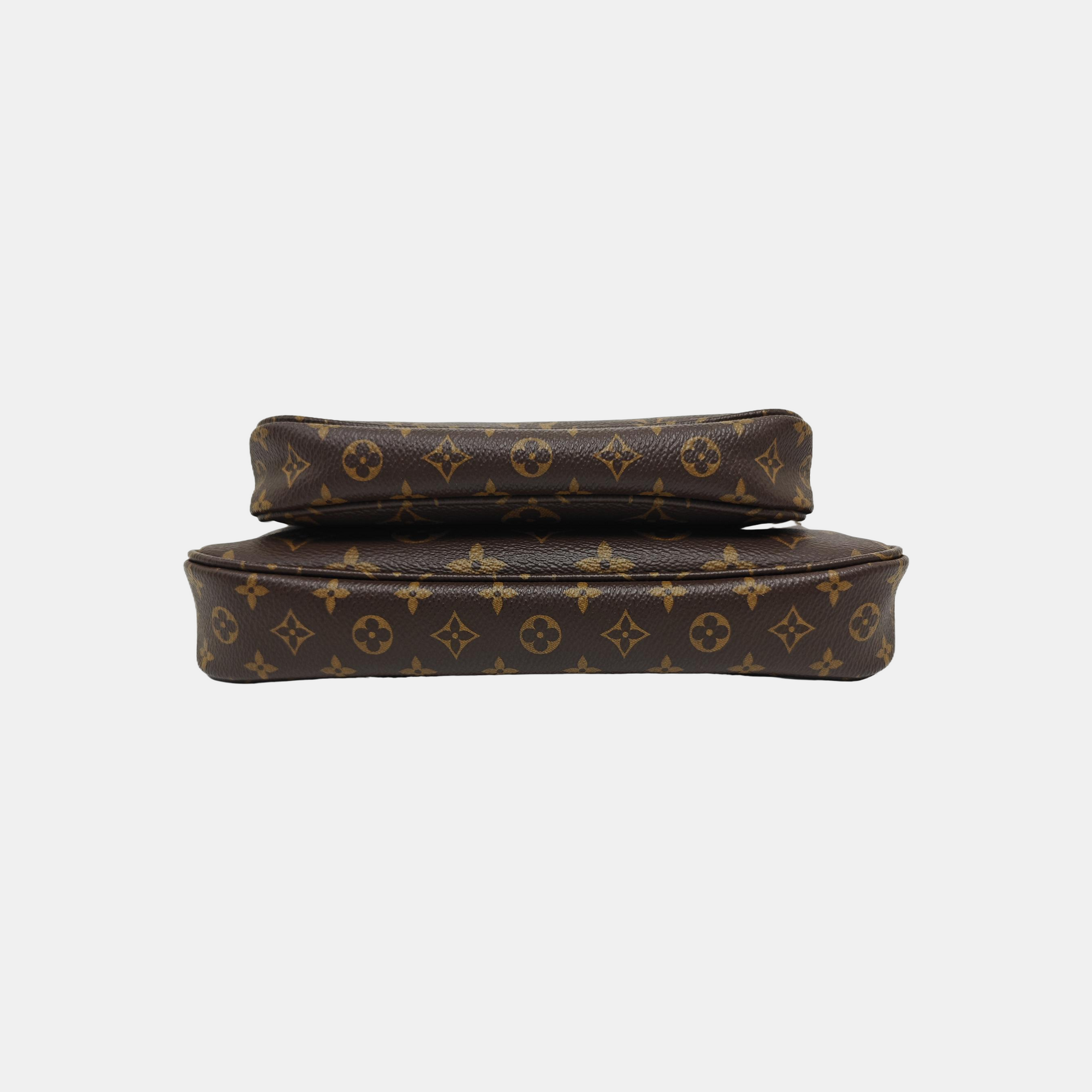 MULTI Monogram Coated Canvas Brown