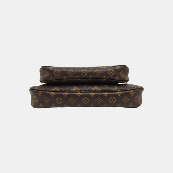 MULTI Monogram Coated Canvas Brown