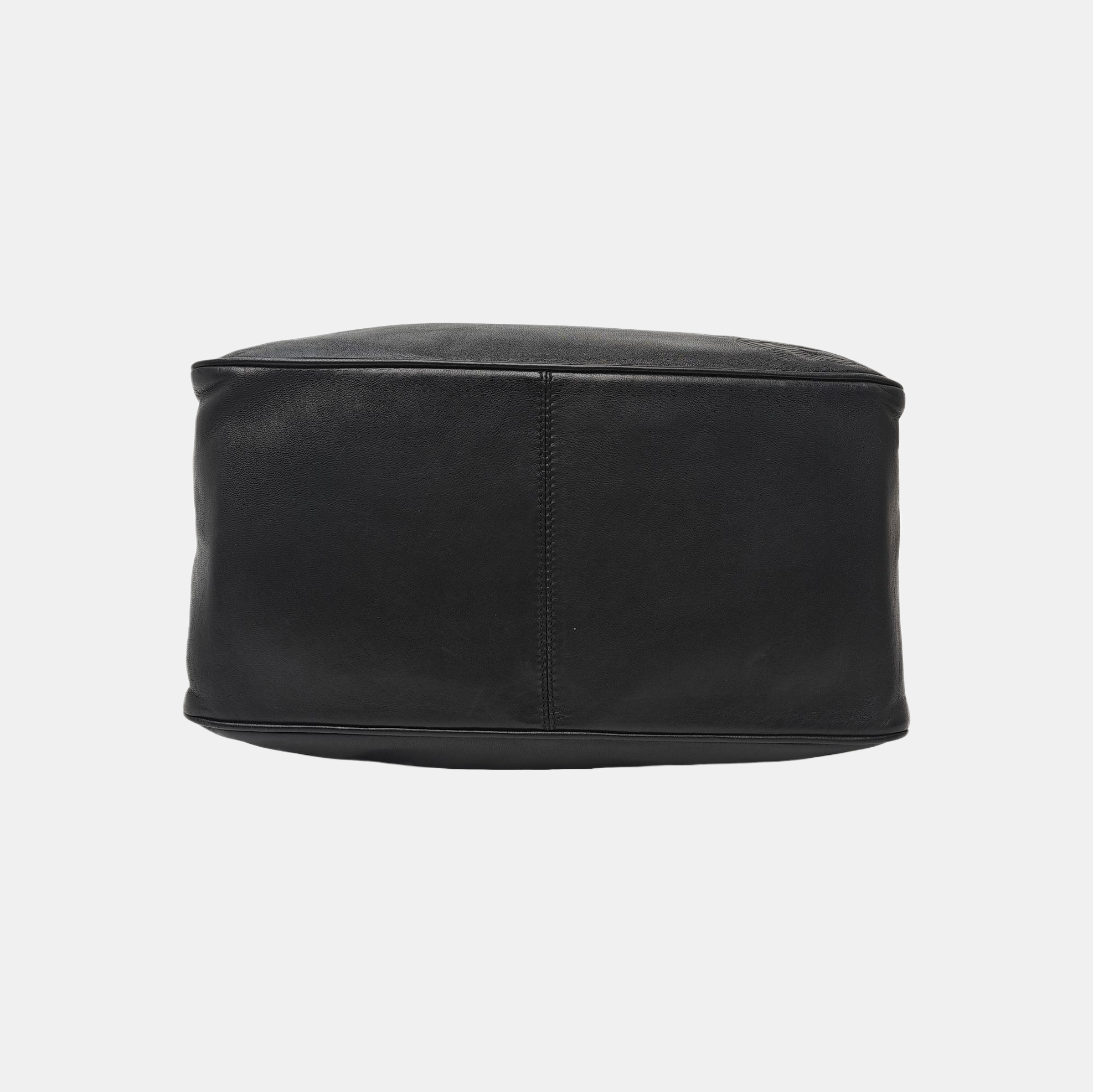 Lambskin Shoulder Bag Black