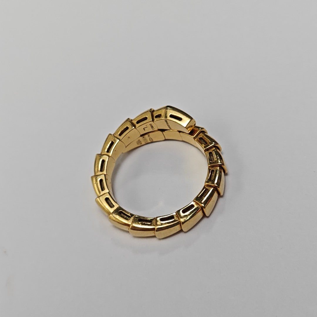 SERPENTI 18k Gold Ring EU 54