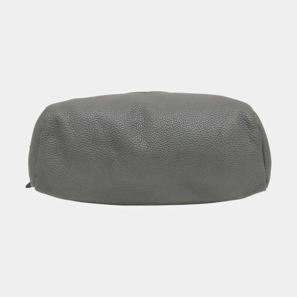 Calfskin Shoulder Bag Gray