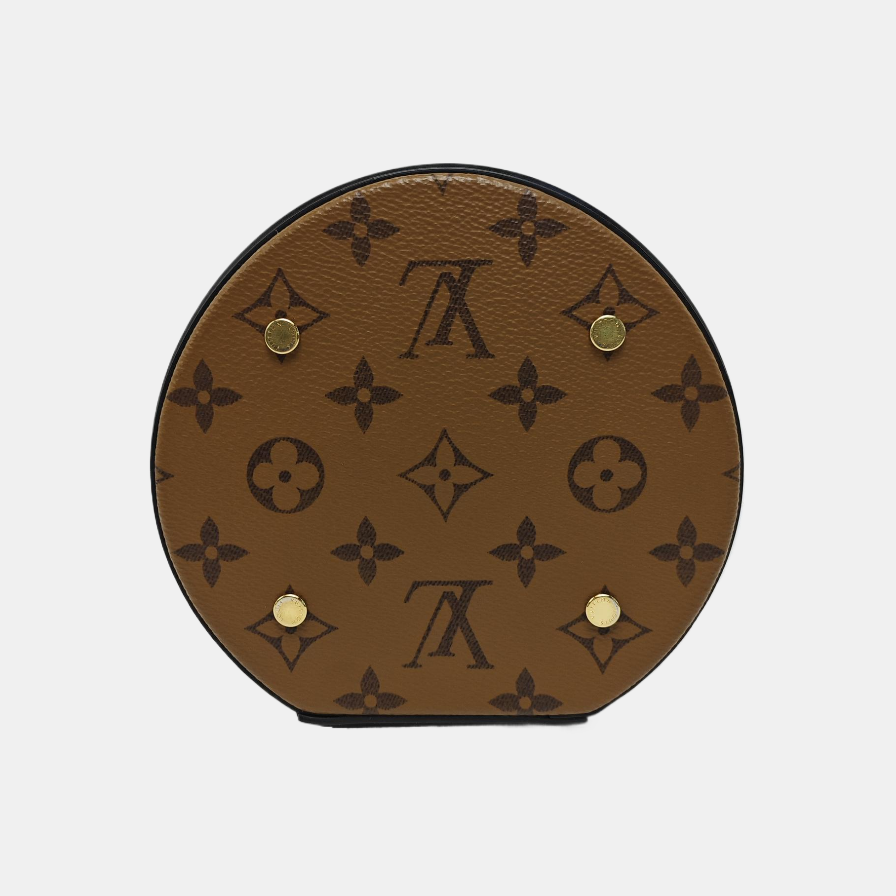 CANNES PM Monogram Coated Canvas Brown