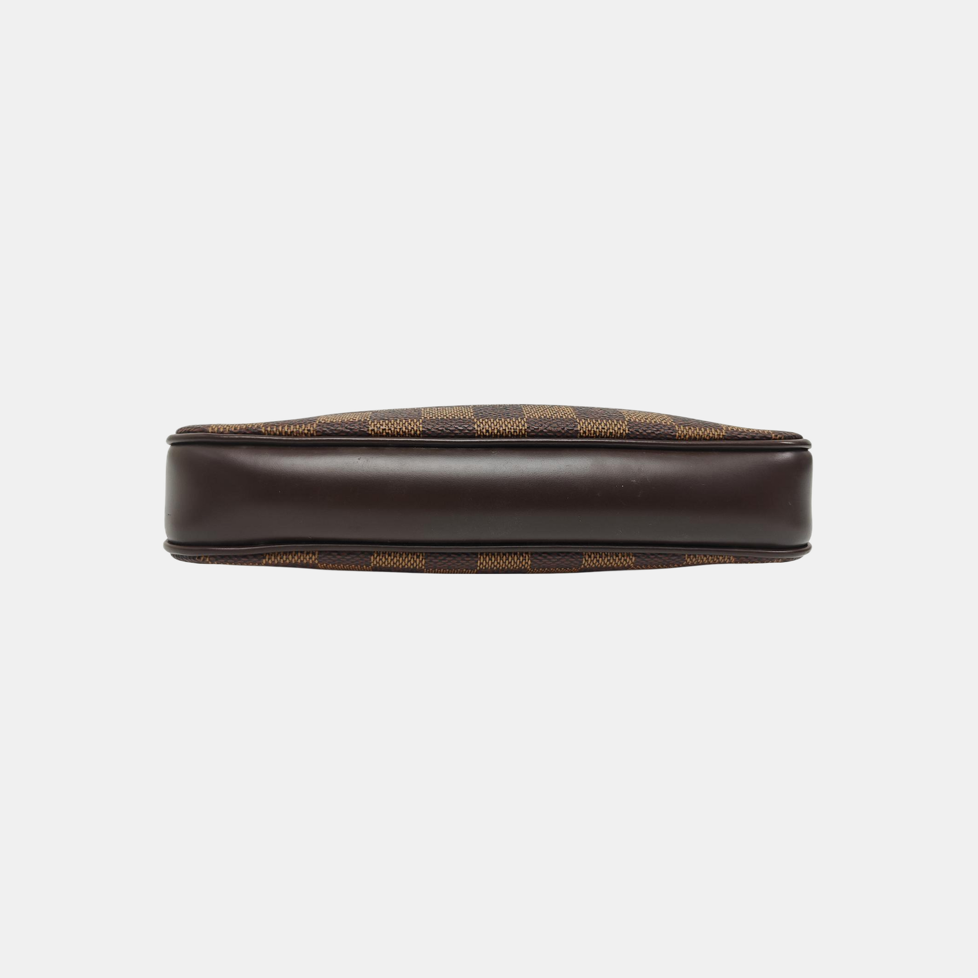 ACCESSOIRES Damier Ebene Coated Canvas Brown