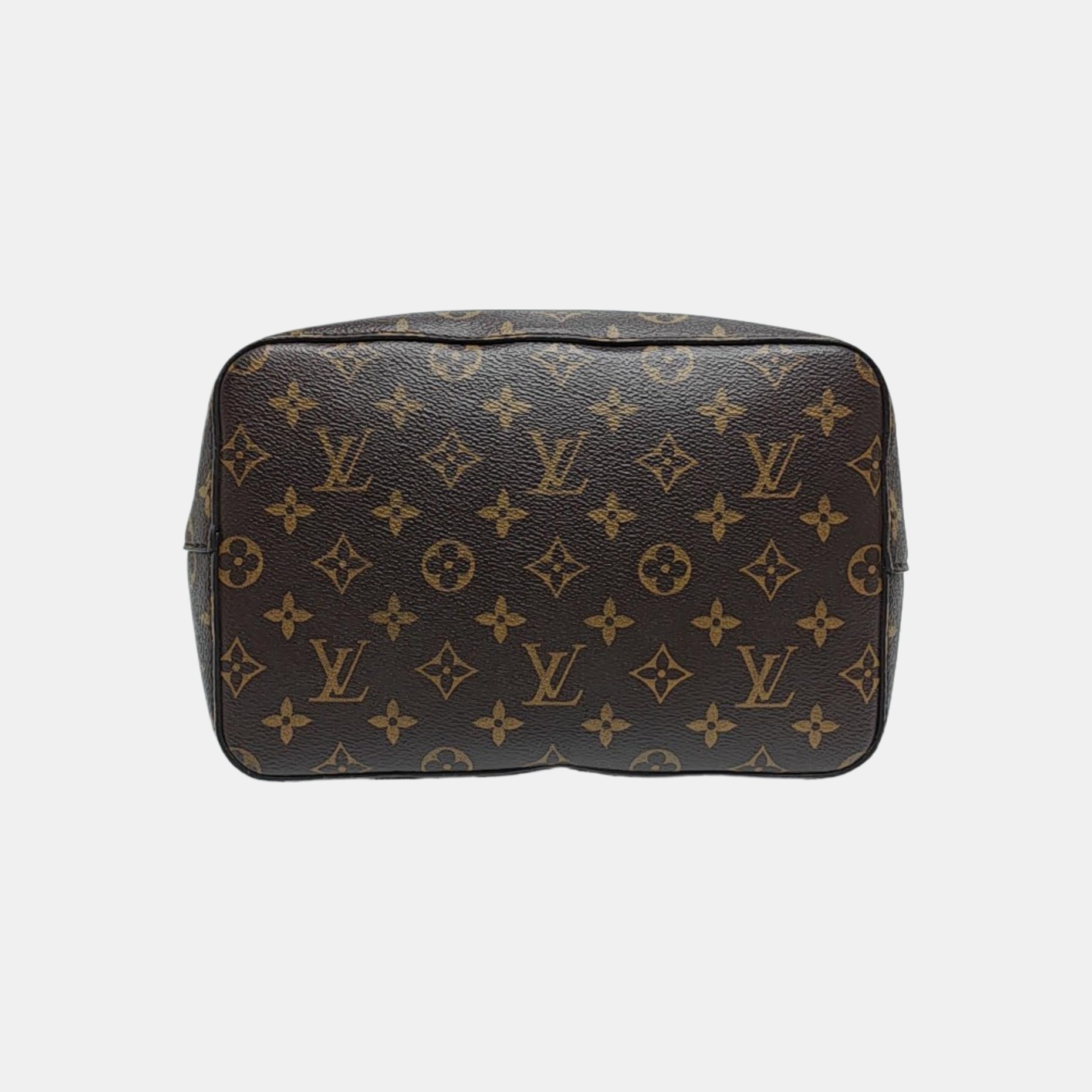 NÉONOÉ MM Monogram Coated Canvas Brown