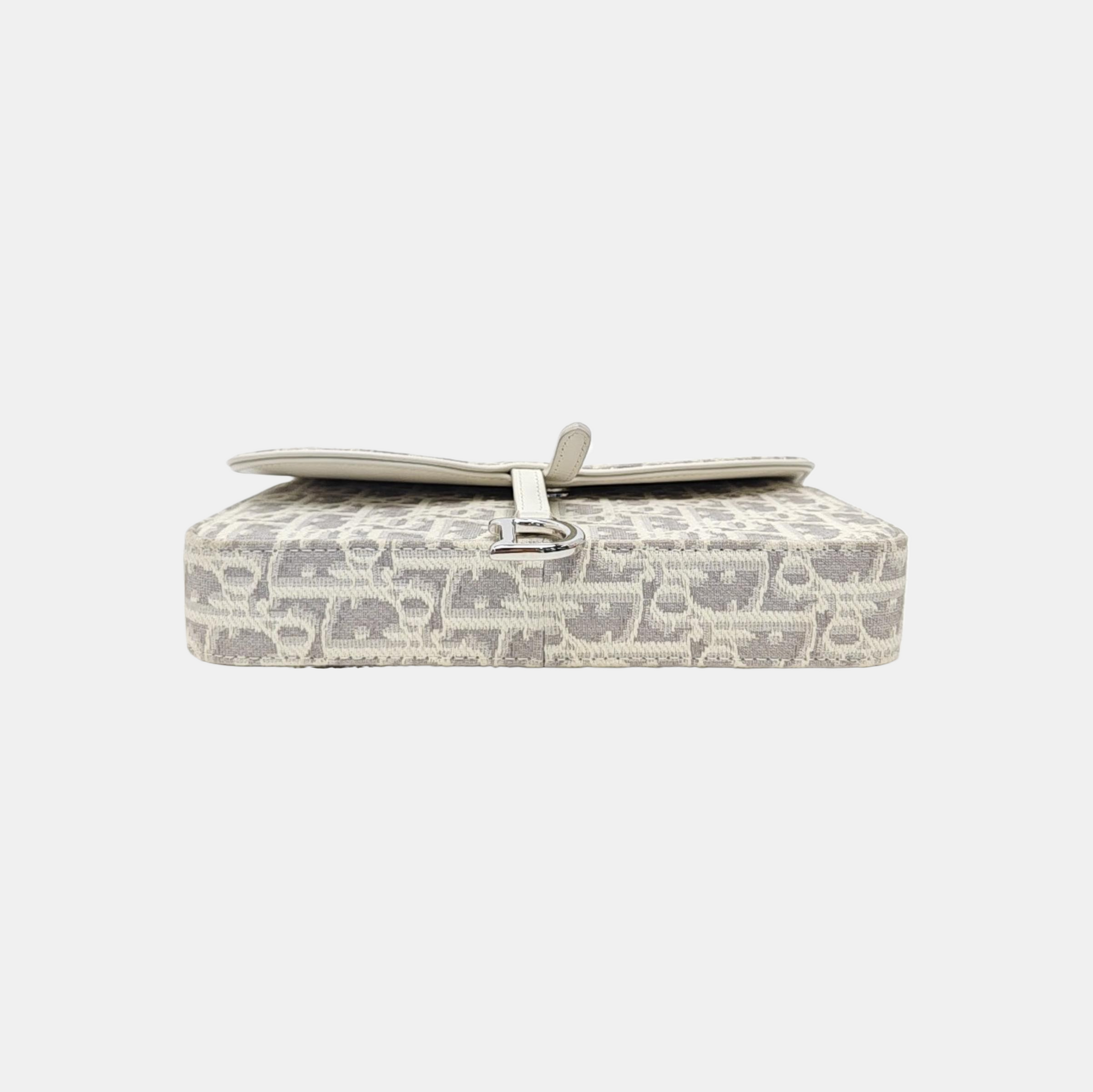 Saddle Medium Oblique Fabric Gray