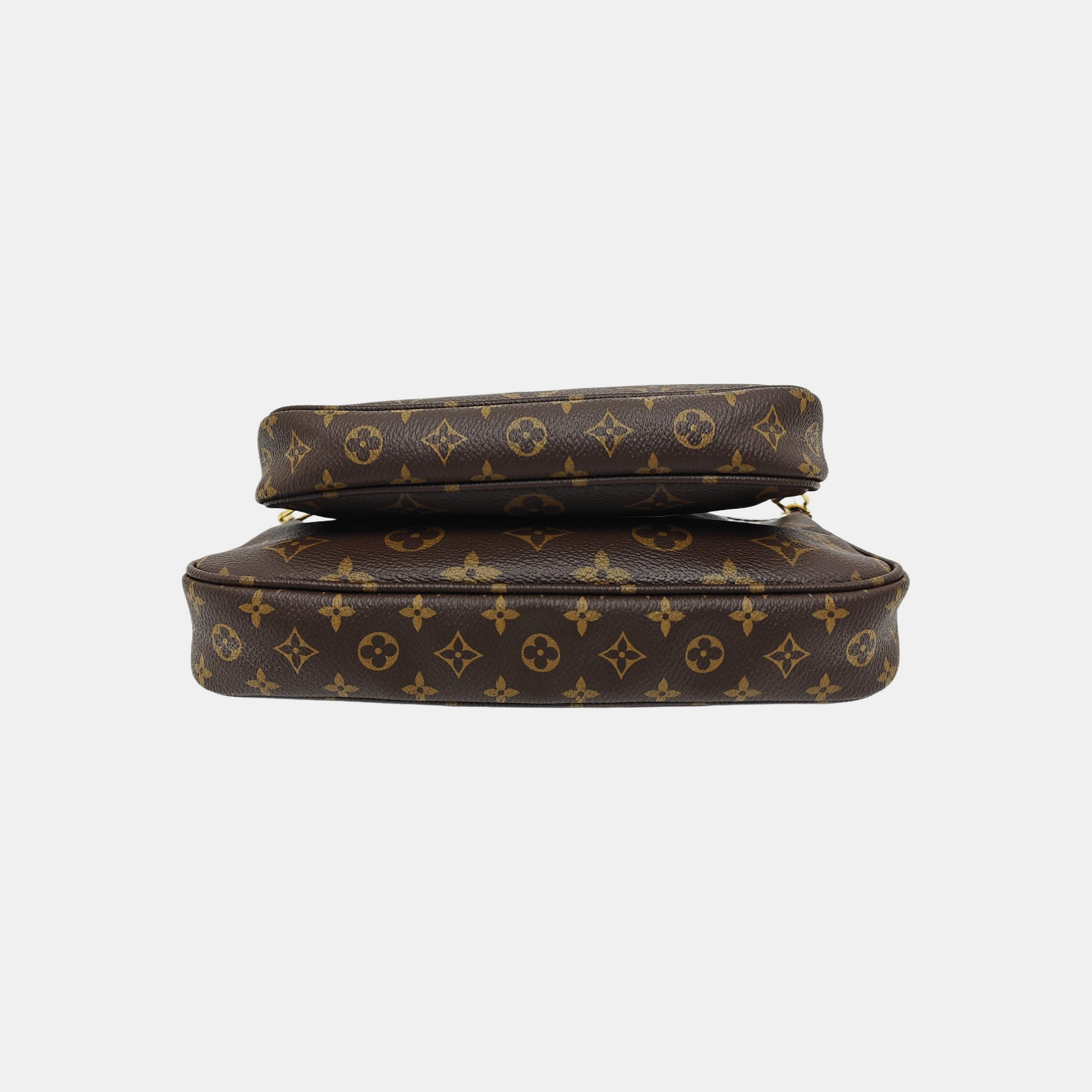 MULTI Monogram Coated Canvas Brown