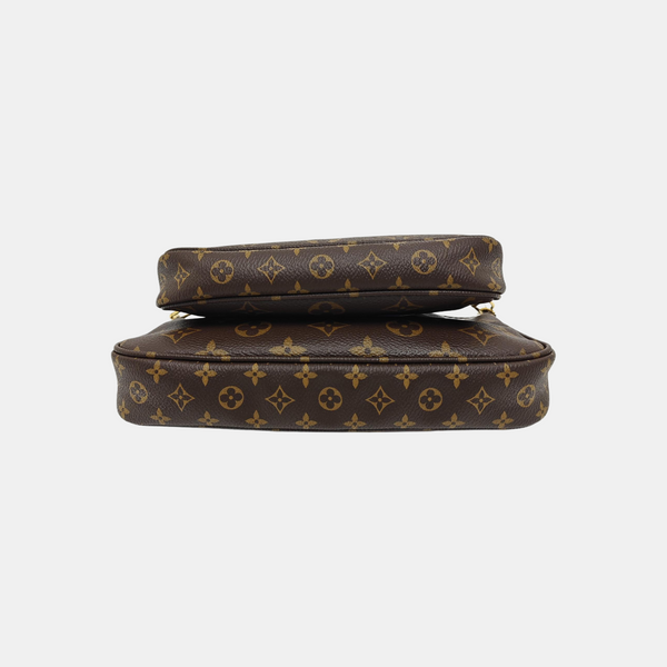 MULTI Monogram Coated Canvas Brown