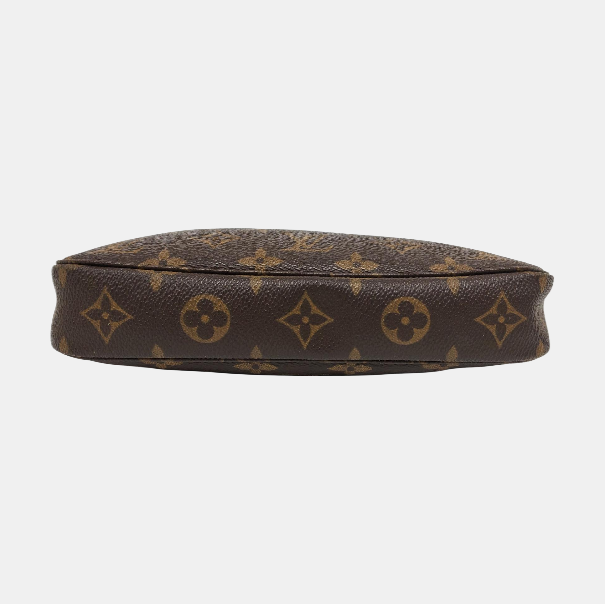 ACCESSOIRES Monogram Coated Canvas Brown