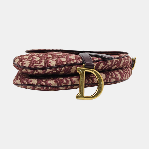 Saddle Small Canvas Red