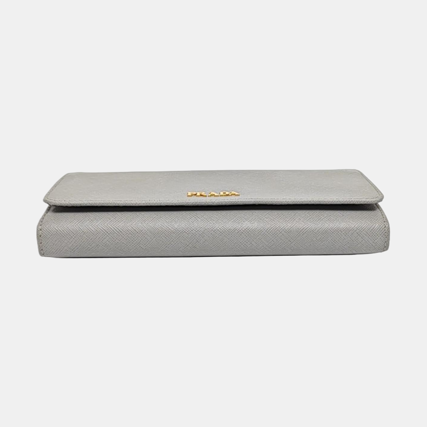 Leather Wallet Gray