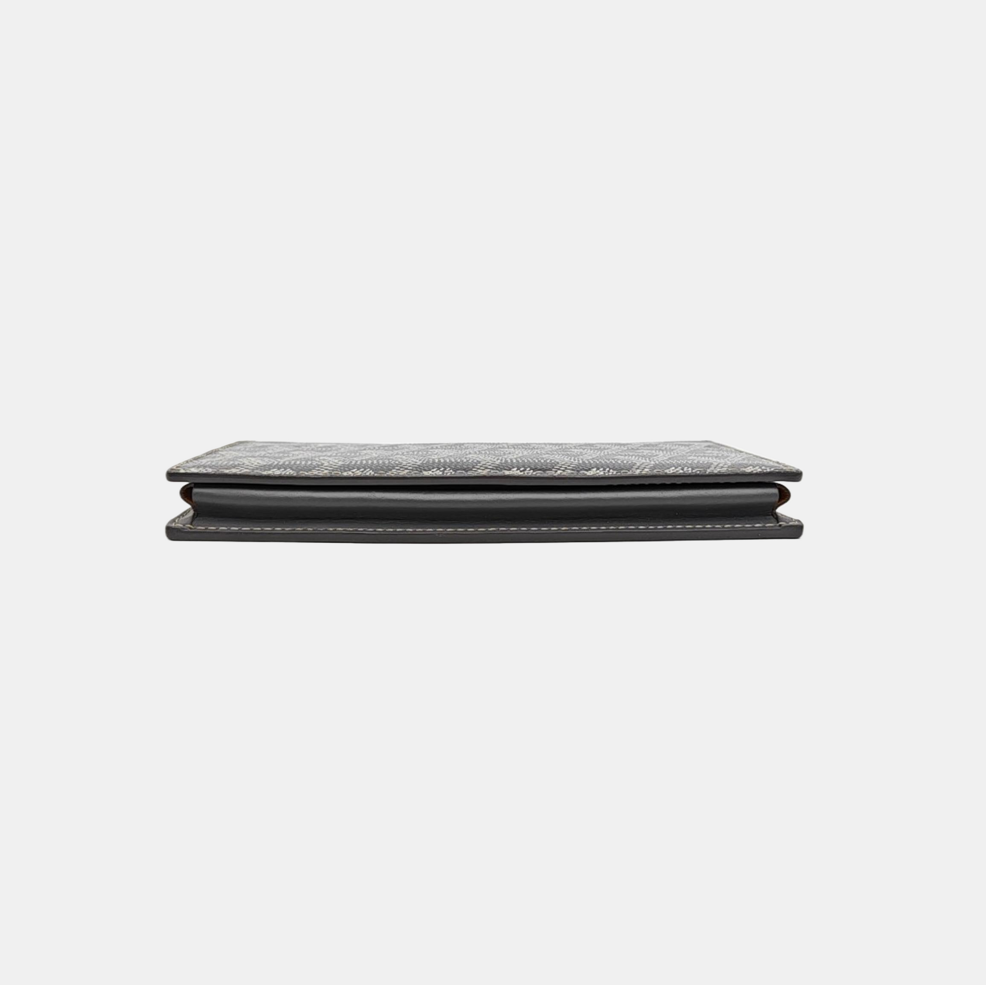 RICHELIEU Coated Canvas Gray Wallet